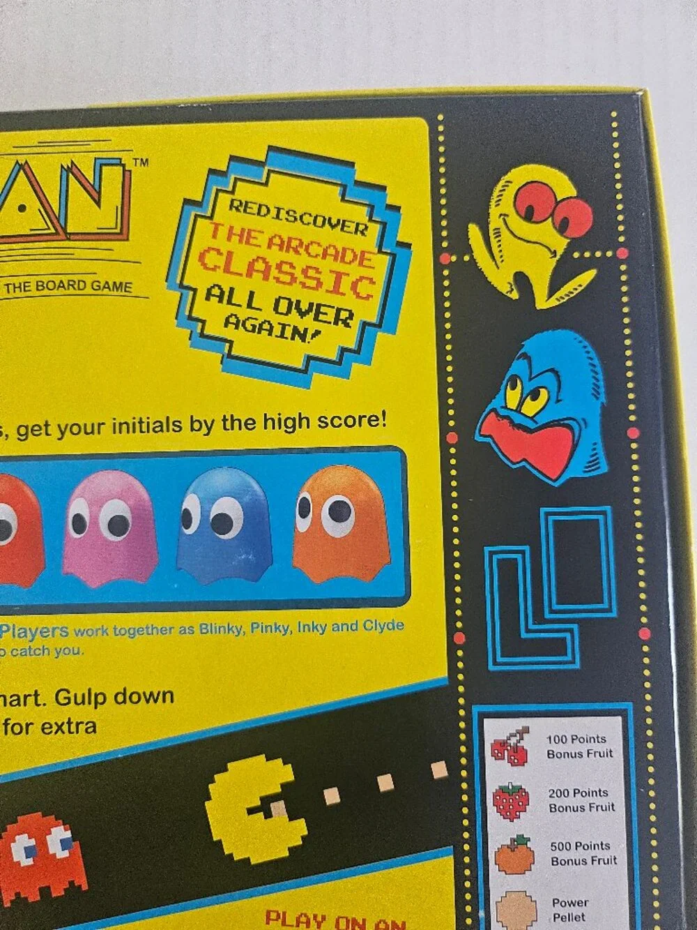 Buffalo Games Pac Man The Board Game With Authentic Arcade Sounds Complete, New